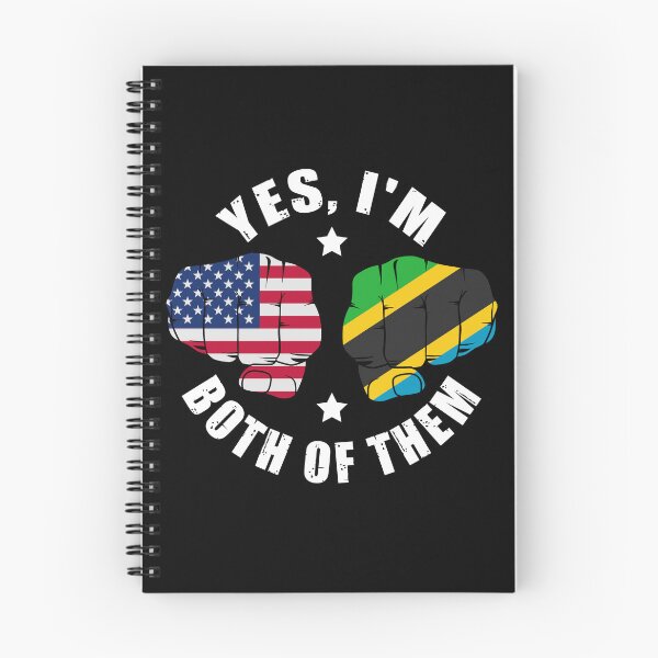 Item preview, Half American Half Tanzanian Yes I'm Both Of Them designed and sold by OX-tright.