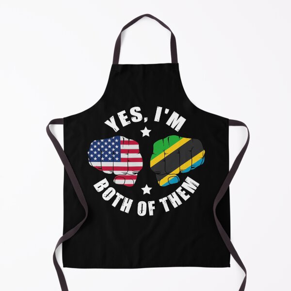 Item preview, Half American Half Tanzanian Yes I'm Both Of Them designed and sold by OX-tright.