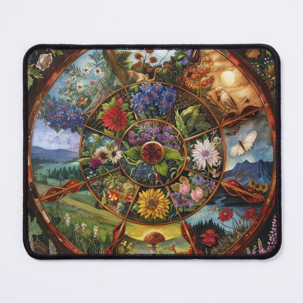 Item preview, Pagan Wheel of the Year designed and sold by thewandswant.