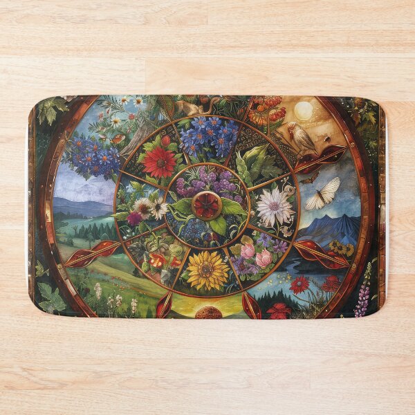 Item preview, Pagan Wheel of the Year designed and sold by thewandswant.