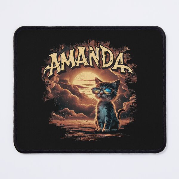 Item preview, Amanda name cat designed and sold by bukajart.