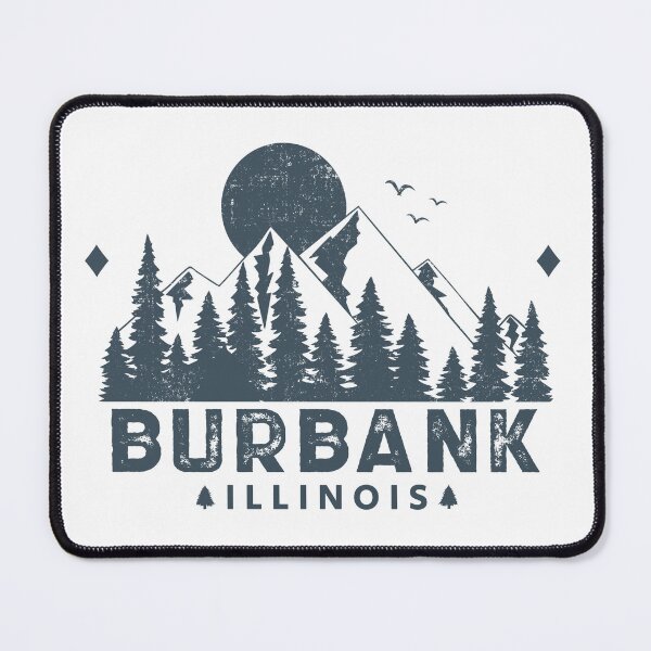 Item preview, Burbank Illinois Mountain Souvenir designed and sold by Wild-Outside.