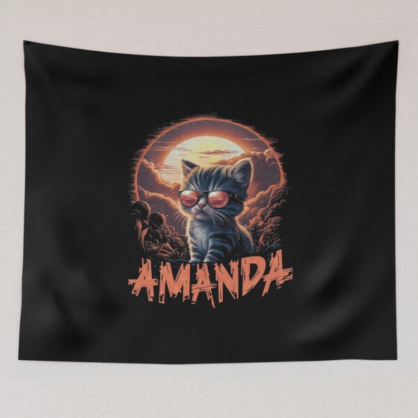 Item preview, Amanda cat name designed and sold by bukajart.
