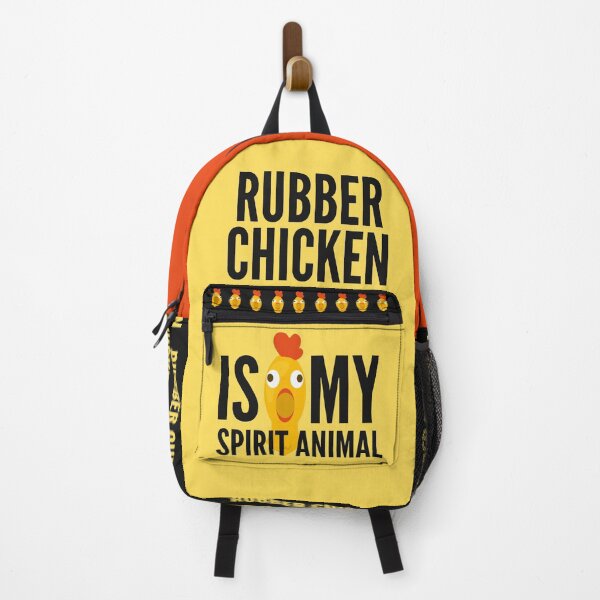 Item preview, Rubber Chicken Is My Spirit Animal designed and sold by SleepingFoxy.
