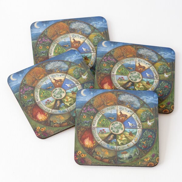 Item preview, Pagan Wheel of the Year designed and sold by thewandswant.