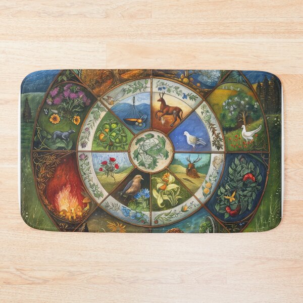 Item preview, Pagan Wheel of the Year designed and sold by thewandswant.