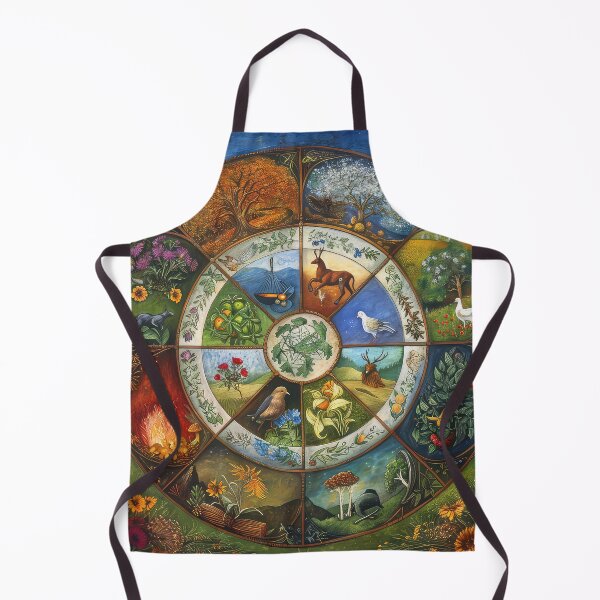 Item preview, Pagan Wheel of the Year designed and sold by thewandswant.