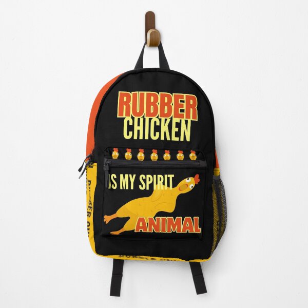 Item preview, Rubber Chicken Is My Spirit Animal designed and sold by SleepingFoxy.