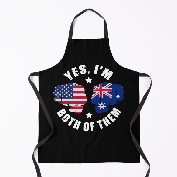 Item preview, Half American Half Australian Yes I'm Both Of Them designed and sold by OX-tright.