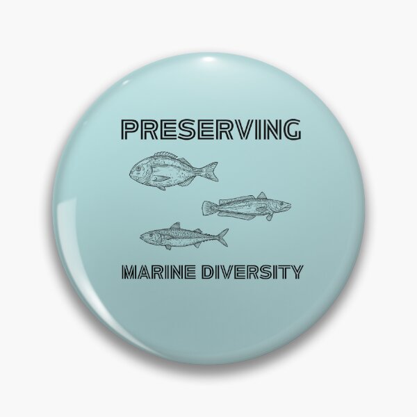 Item preview, Wildlife ecology Preserving Marine Diversity - gifts for ecologists designed and sold by alczar.