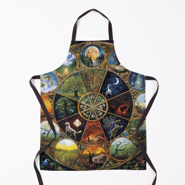 Item preview, Pagan Wheel of the Year designed and sold by thewandswant.