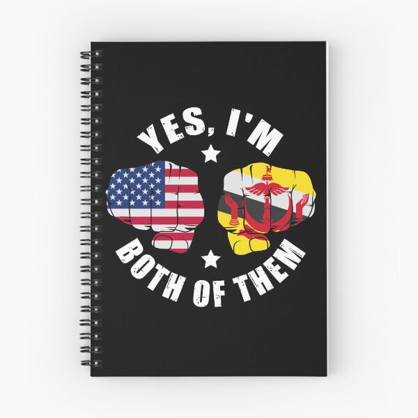 Item preview, Half American Half Bruneian Yes I'm Both Of Them designed and sold by OX-tright.