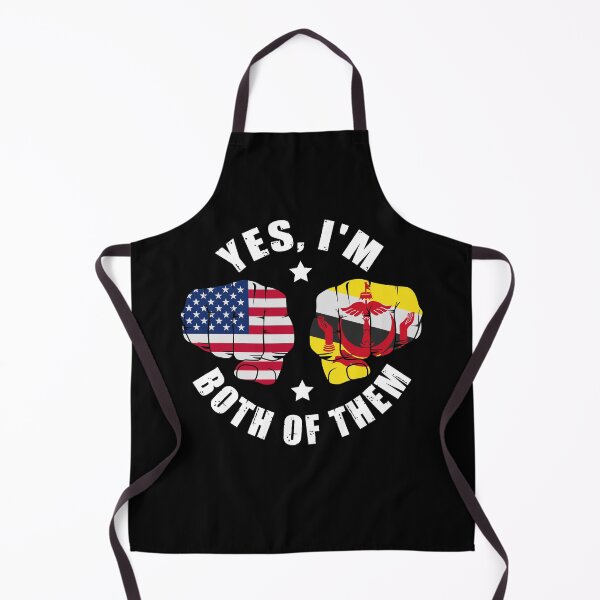 Item preview, Half American Half Bruneian Yes I'm Both Of Them designed and sold by OX-tright.