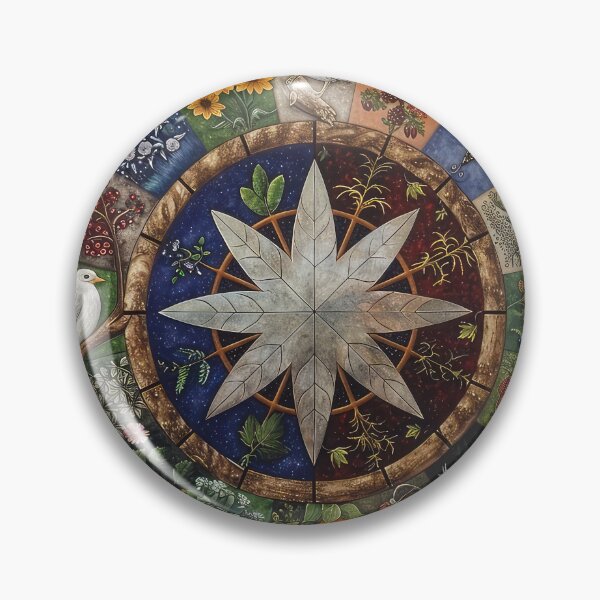 Item preview, Pagan Wheel of the Year designed and sold by thewandswant.