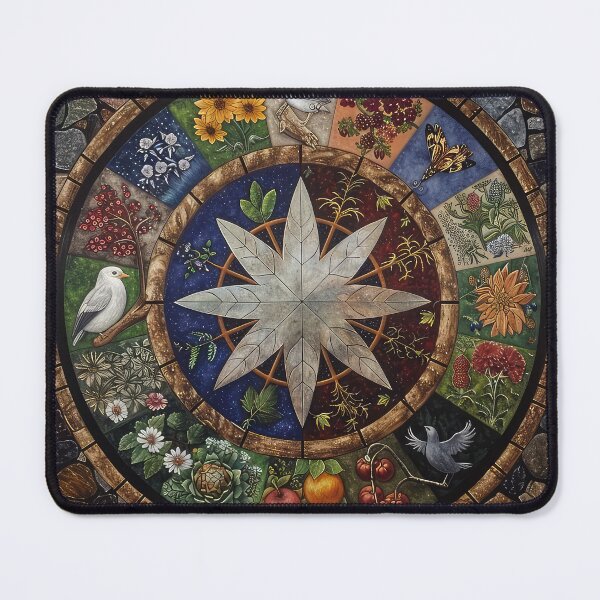 Item preview, Pagan Wheel of the Year designed and sold by thewandswant.