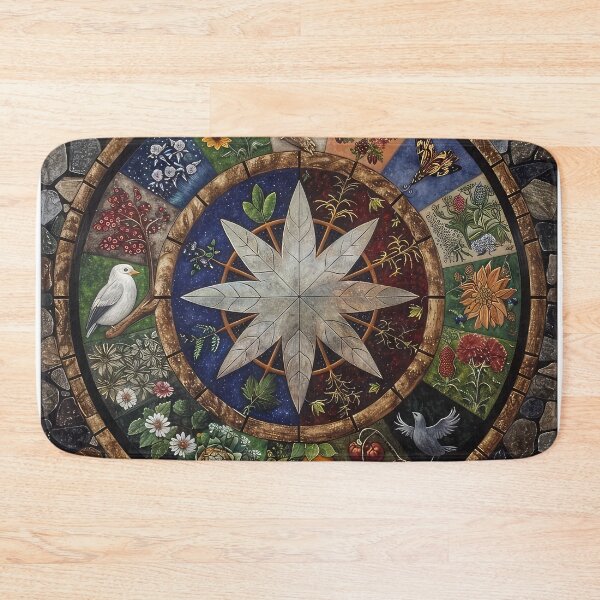 Item preview, Pagan Wheel of the Year designed and sold by thewandswant.