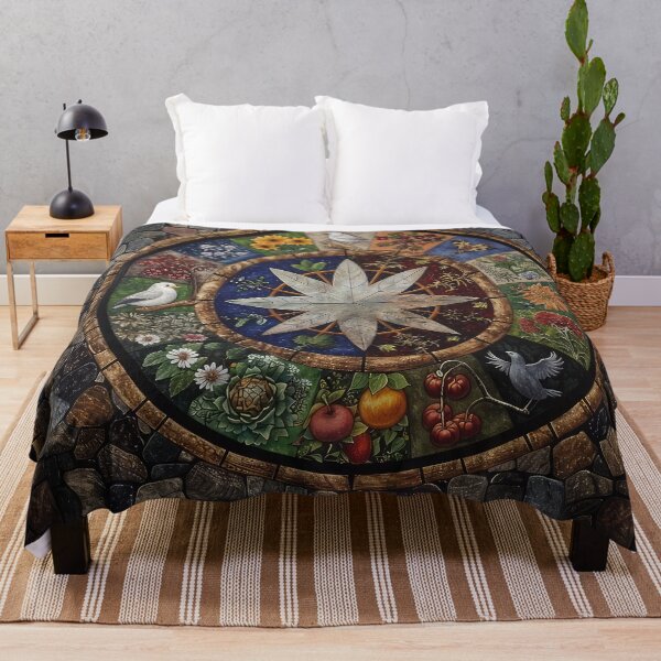 Item preview, Pagan Wheel of the Year designed and sold by thewandswant.
