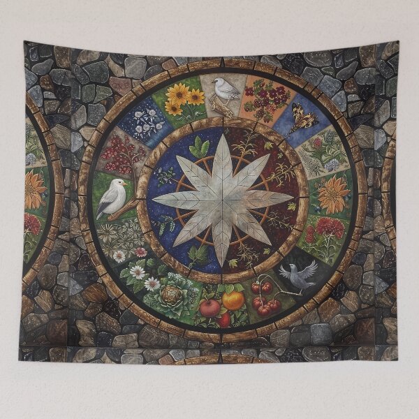 Item preview, Pagan Wheel of the Year designed and sold by thewandswant.