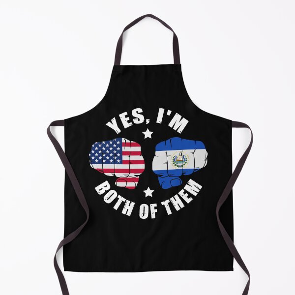 Item preview, Half American Half Salvadoran Yes I'm Both Of Them designed and sold by OX-tright.