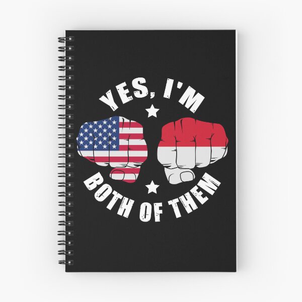 Item preview, Half American Half Indonesian Yes I'm Both Of Them designed and sold by OX-tright.