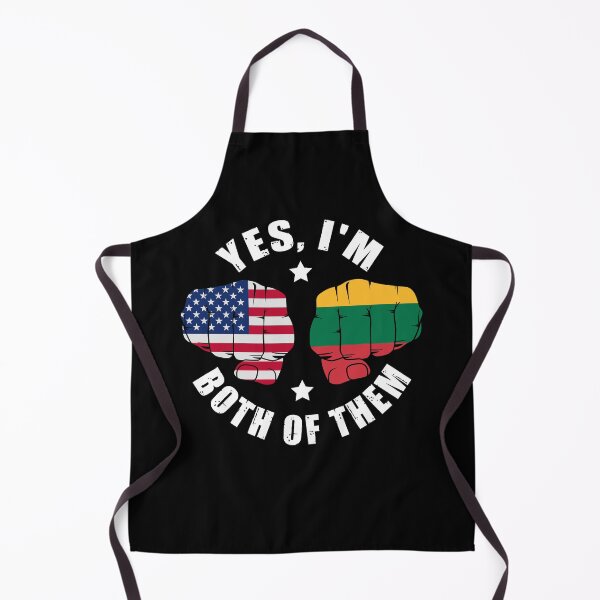 Item preview, Half American Half Lithuanian Yes I'm Both Of Them designed and sold by OX-tright.