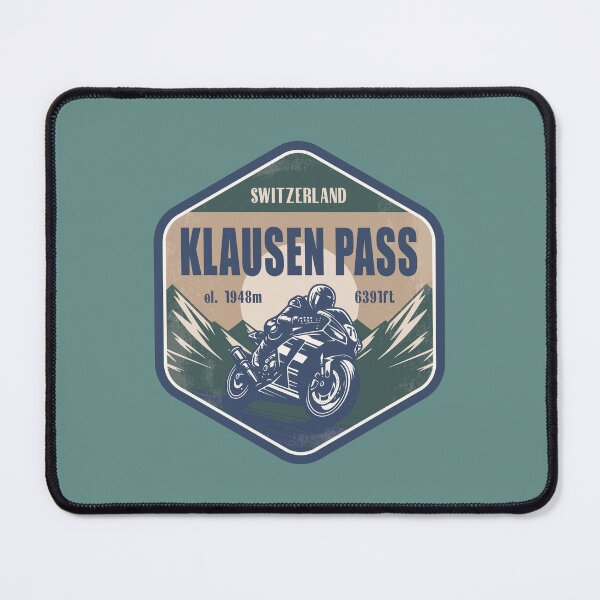 Item preview, Klausen Pass Switzerland Motorcycling Mountain Design designed and sold by CynthiaGraphics.