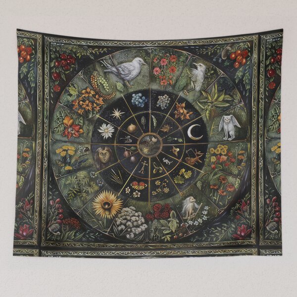 Item preview, Pagan Wheel of the Year designed and sold by thewandswant.