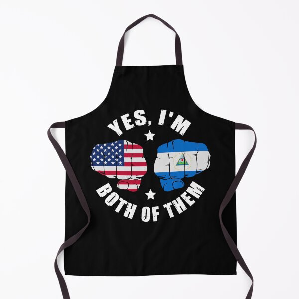 Item preview, Half American Half Nicaraguan Yes I'm Both Of Them designed and sold by OX-tright.