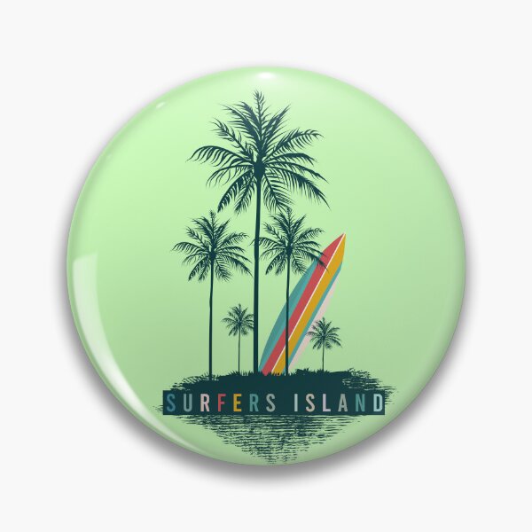 Item preview, Surfing season, palms, ocean and surfboat designed and sold by FleurDesign.