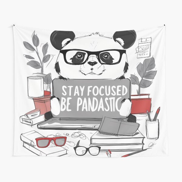 Item preview, Productivity Panda designed and sold by @ndrys.