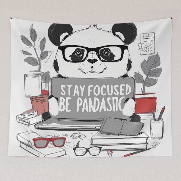 Item preview, Productivity Panda designed and sold by @ndrys.