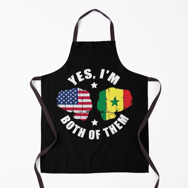 Item preview, Half American Half Senegalese Yes I'm Both Of Them designed and sold by OX-tright.