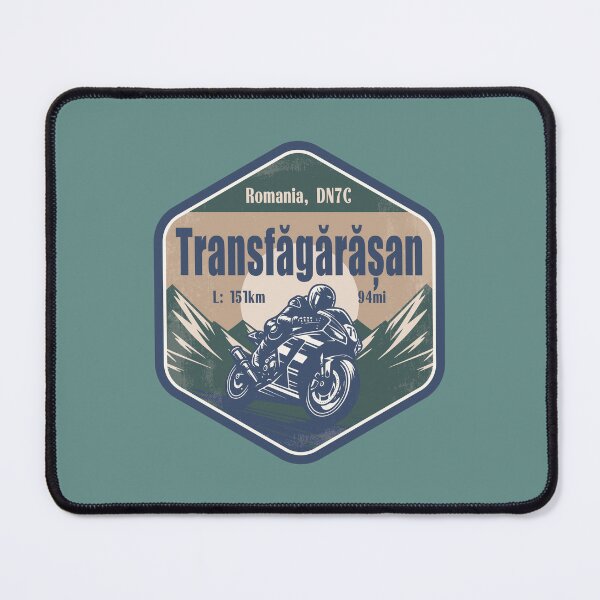 Item preview, Transfagarasan Pass DN7C Romania Motorcycling Mountain Design designed and sold by CynthiaGraphics.