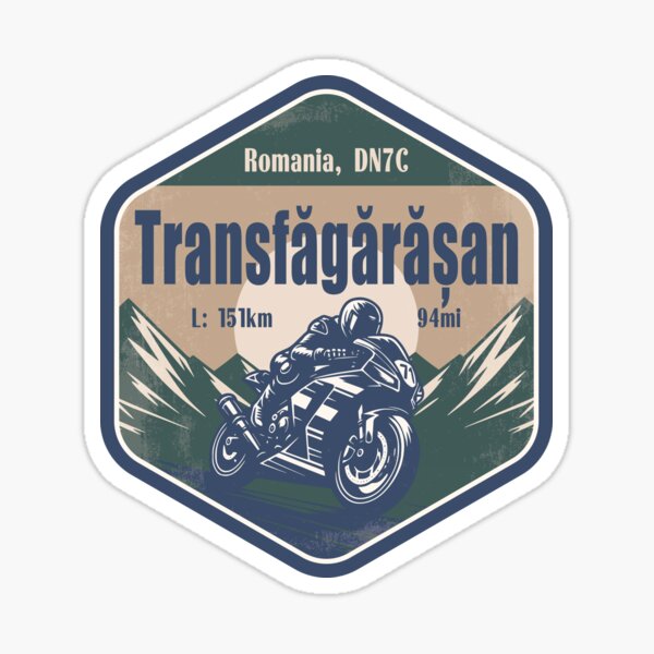 Item preview, Transfagarasan Pass DN7C Romania Motorcycling Mountain Design designed and sold by CynthiaGraphics.