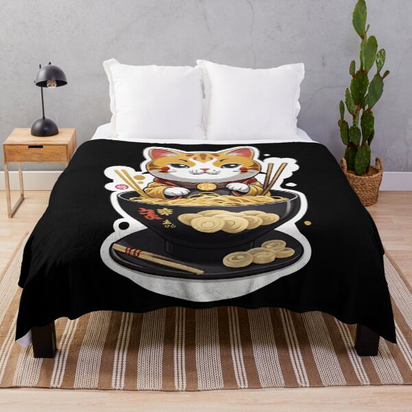 Item preview, Maneki Neko Noodles Ramen designed and sold by LiscaGraphicArt.