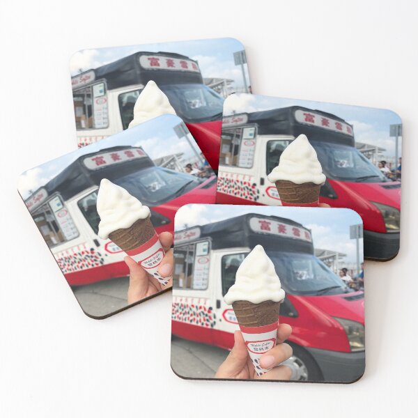 Item preview, A melted ice cream with a van in Hong Kong  designed and sold by aiko-p.
