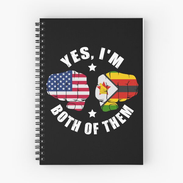 Item preview, Half American Half Zimbabwean Yes I'm Both Of Them designed and sold by OX-tright.