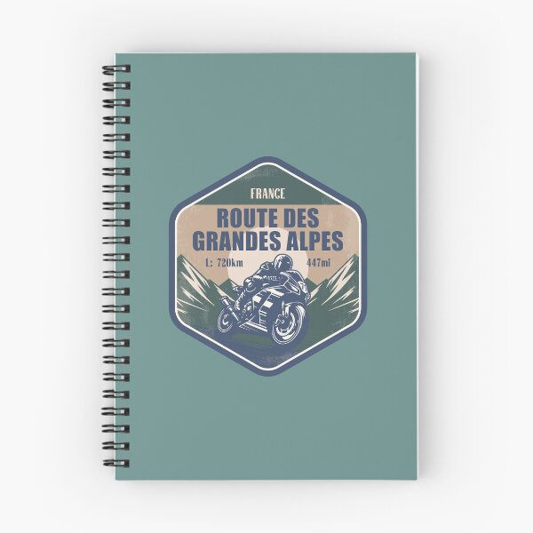 Item preview, Route des Grandes Alpes France Motorcycling Mountain Design designed and sold by CynthiaGraphics.