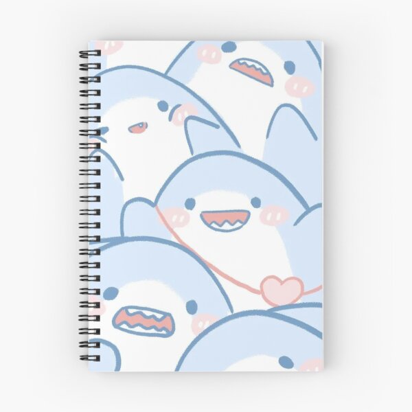 Item preview, Sweet Little Sharks - Pattern In Kawaii - Style designed and sold by iamdesigns14.