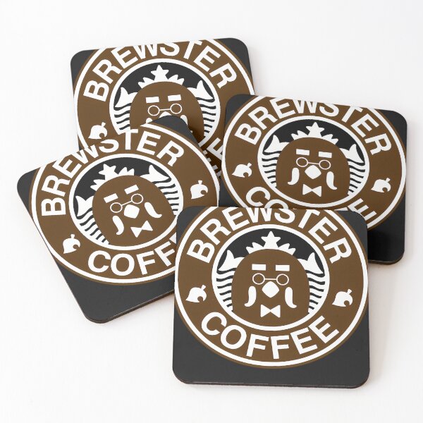 Item preview, Brewster Coffee Retro Logo designed and sold by LiaRosen.