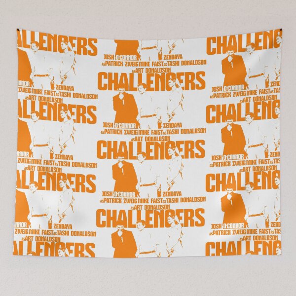 Artikelvorschau, CHALLENGERS: Dynamisches Grafikdesign inspiriert vom Tennisfilm 2024 entworfen und verkauft von ironpalette.