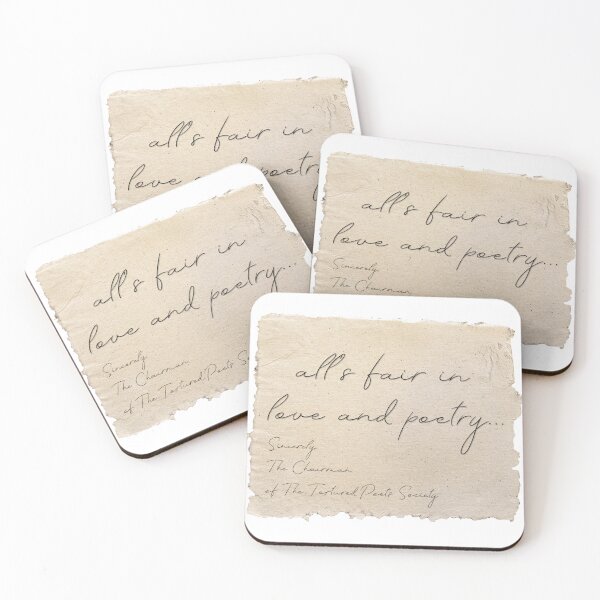 Item preview, all is fair in love and poetry designed and sold by LisaTrincaArt.