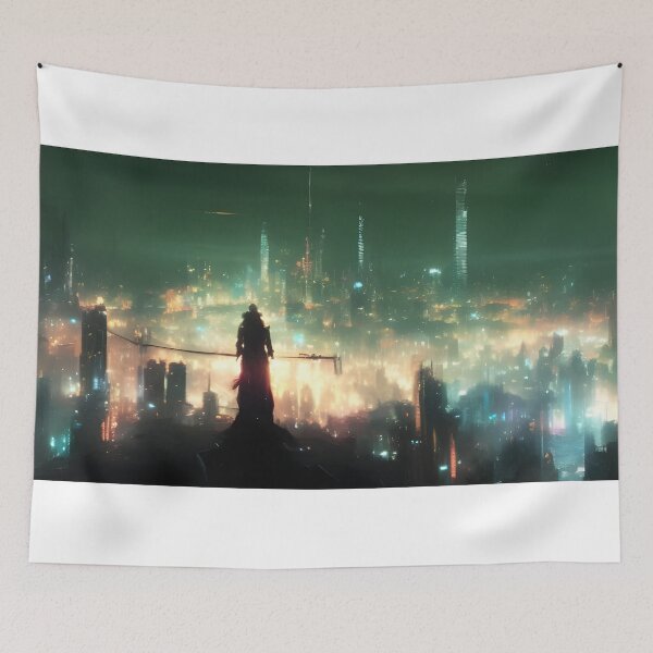 Item preview, Lord Of All He Surveys - Fantasy Art designed and sold by Adrian I Barnett.
