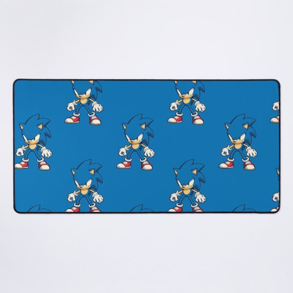 Vista previa del artículo con la obra «Sonic the Hedgehog listo para la acción», diseñado y vendido por marketeam.