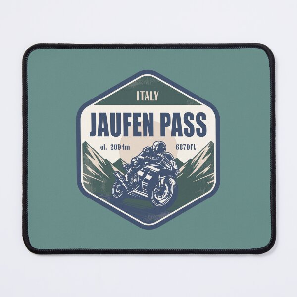 Item preview, Jaufen Pass Italy Motorcycling Mountain Design designed and sold by CynthiaGraphics.