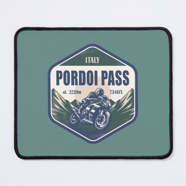 Item preview, Pordoi Pass Italy Motorcycling Mountain Design designed and sold by CynthiaGraphics.