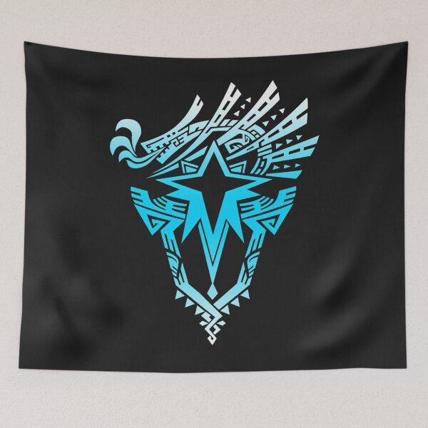 Item preview, Monster Hunter World Iceborne - Logo (Blue) designed and sold by ClaudWest.
