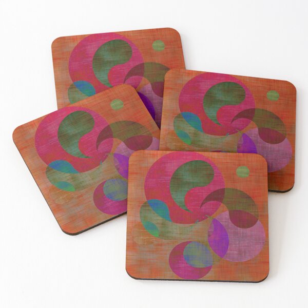 Item preview, multicolored lauburu with scuffs designed and sold by Javier Arizabalo Garcia.