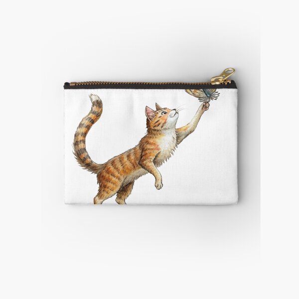 Artikelvorschau, Katze fängt Schmetterling Charm entworfen und verkauft von Craft99.