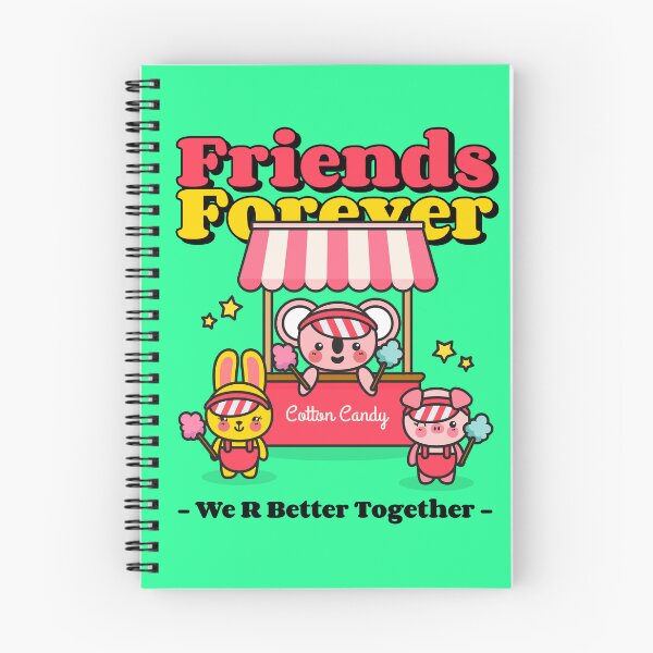 Item preview, Friends Forever - Cotton Candy designed and sold by TeeTimeStories.